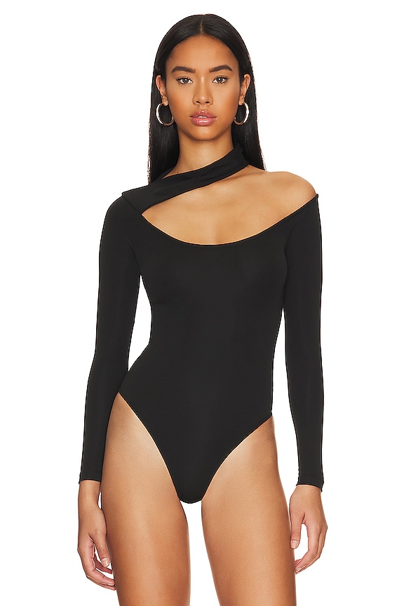 view 2 of 6 Cedella Bodysuit in Black