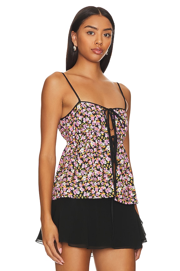 view 2 of 4 Fiorella Top in Fluerel Floral Multi