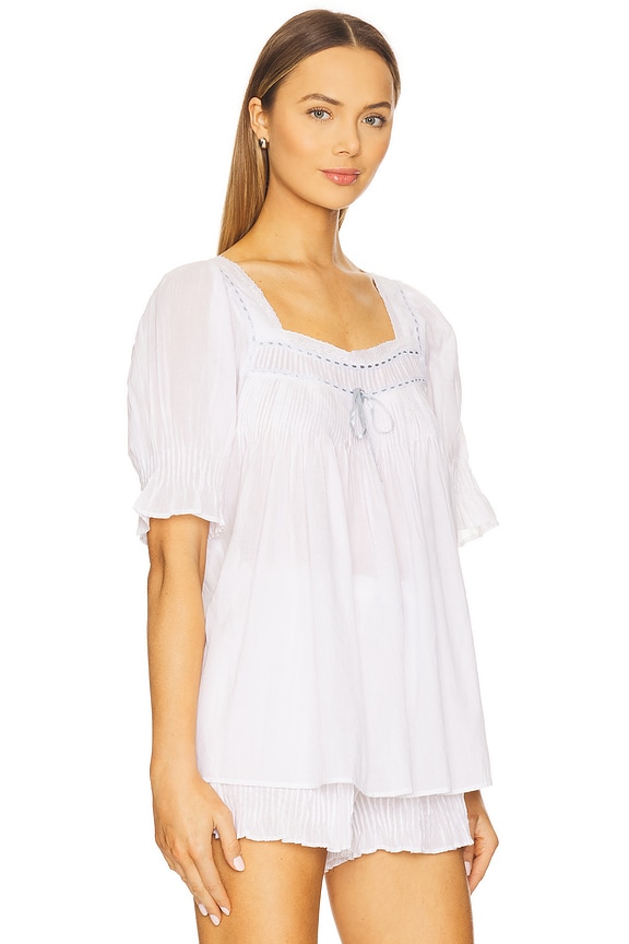 view 2 of 4 Milena Top in Ivory