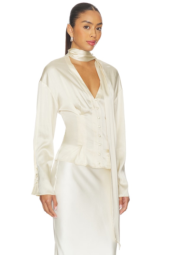 view 2 of 4 Cassidy Blouse in Ivory