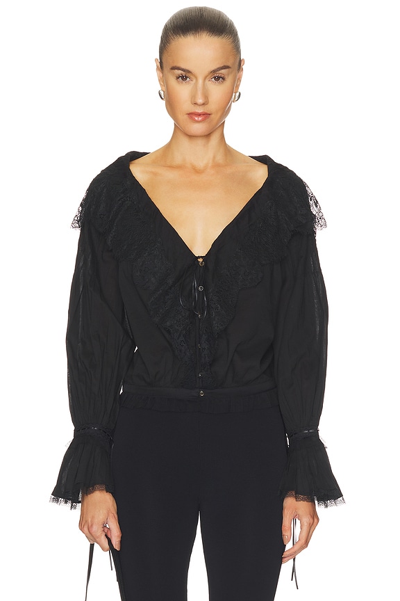 view 1 of 5 Rhea Top in Black
