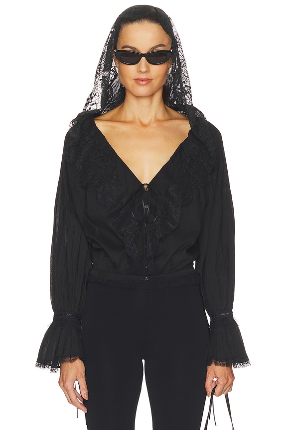 view 2 of 5 Rhea Top in Black