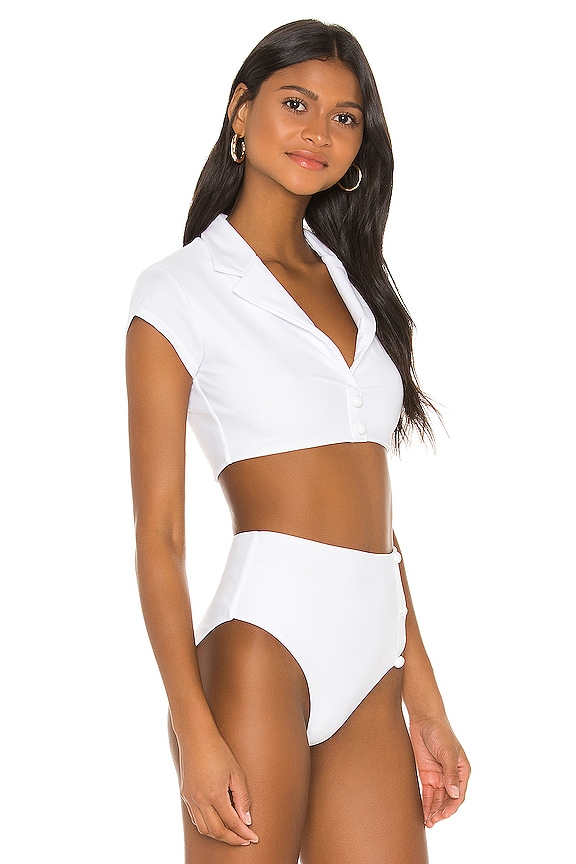 view 2 of 4 TOP BIKINI TOTO in White