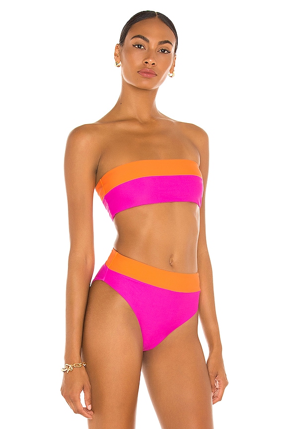 view 2 of 4 Foster Top in Pink & Orange