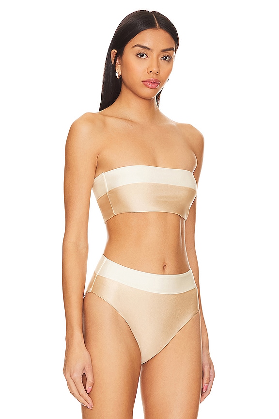 view 2 of 4 Foster Top in Ivory & Nude