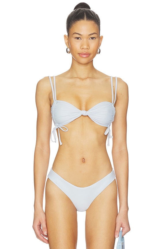 view 1 of 4 Tia Top in Powder Blue