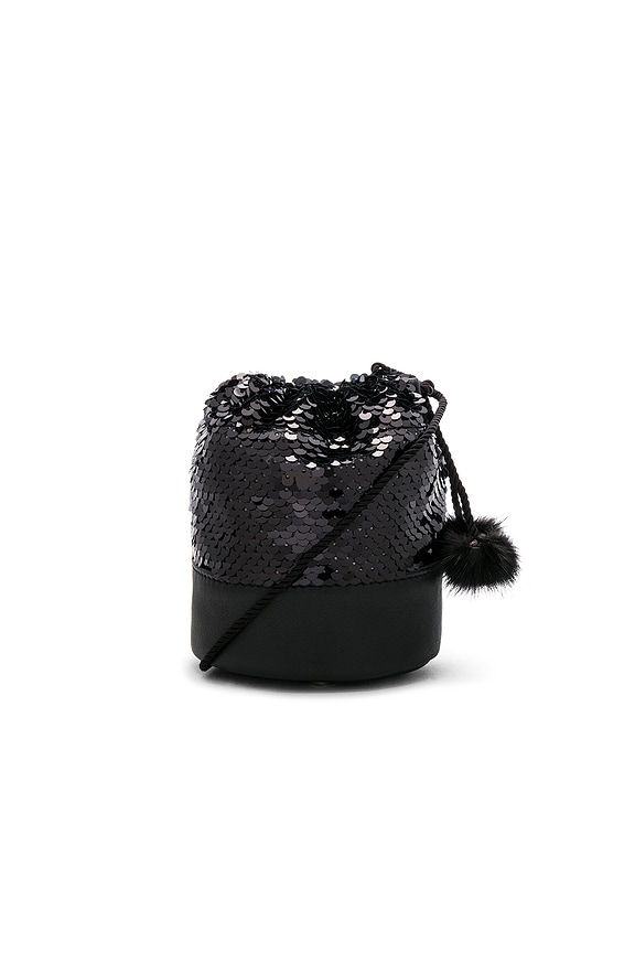 view 1 of 7 Micro Nina Bag in Black Sequin