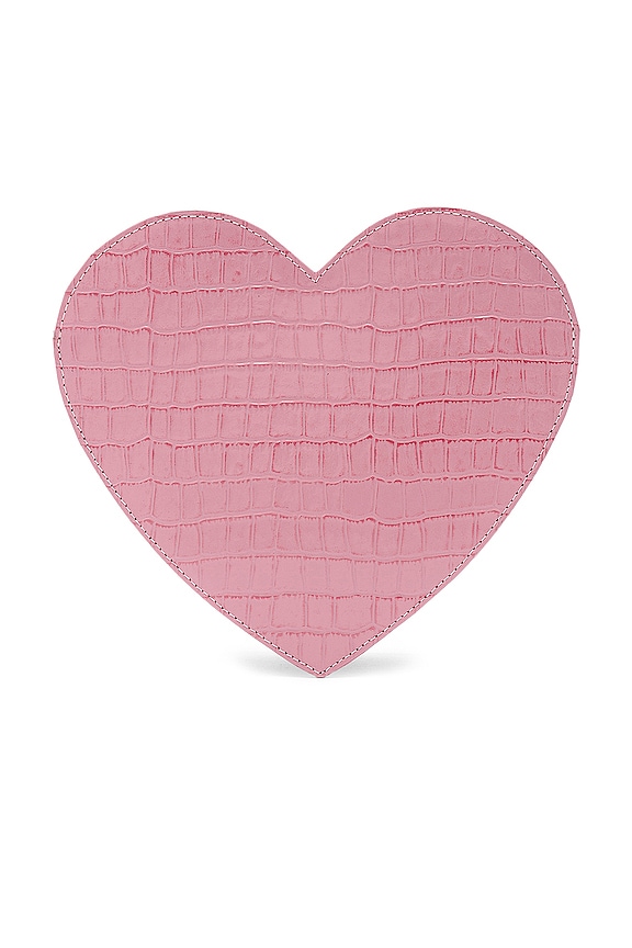 view 2 of 6 Ava Heart Bag in Pink