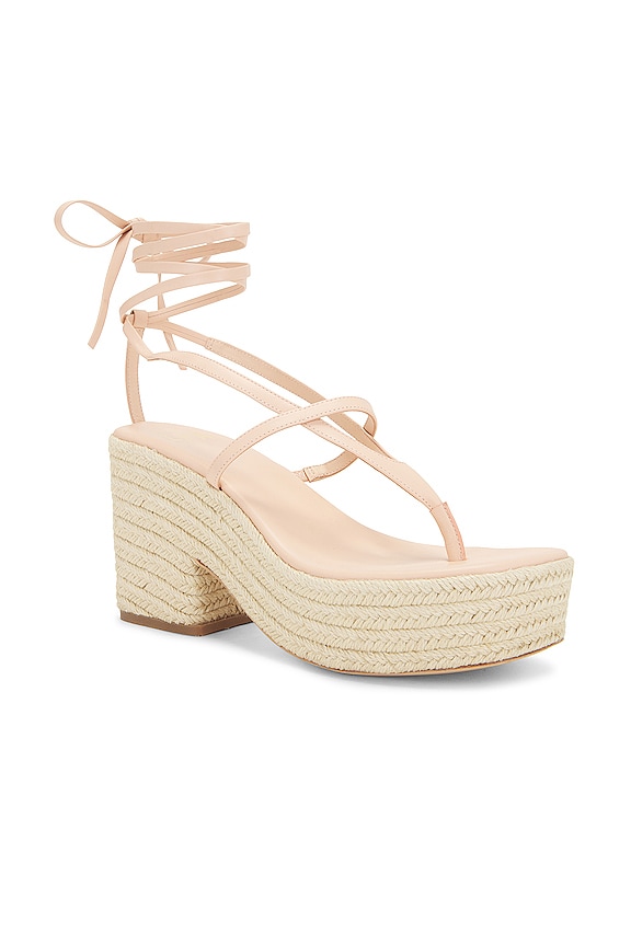 view 2 of 5 Ceci Jute Sandal in Blush