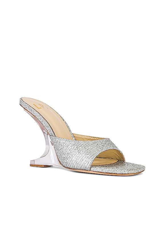 view 2 of 5 Blade Mule Sandal in Metallic