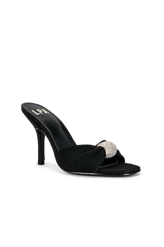 view 2 of 5 САНДАЛИИ BELLISSIMA in Black Taffeta