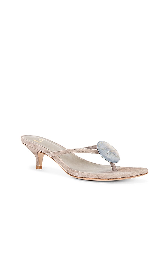 view 2 of 5 Mother Pearl Sandal in Taupe