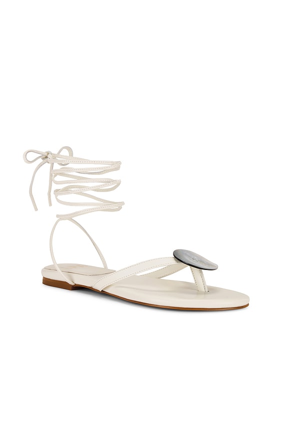 view 2 of 5 Madre Perla Sandal in Ivory