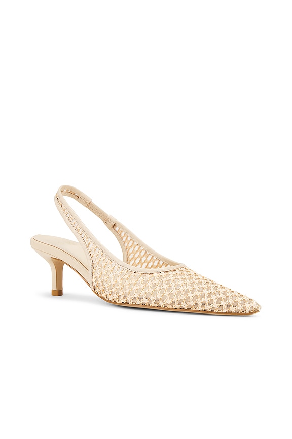 view 2 of 5 Ti Amo Slingback in Natural Raffia