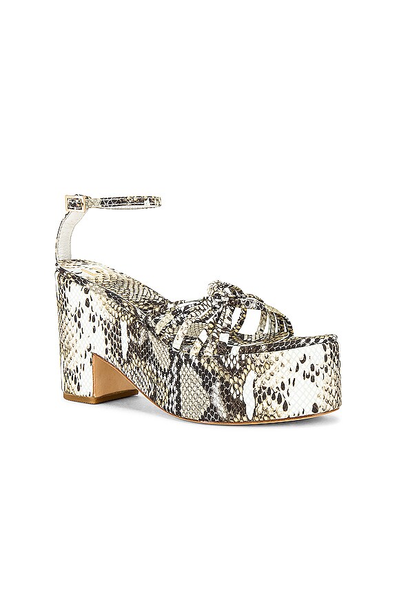 view 2 of 5 Bianca Wedge in Multi Snake