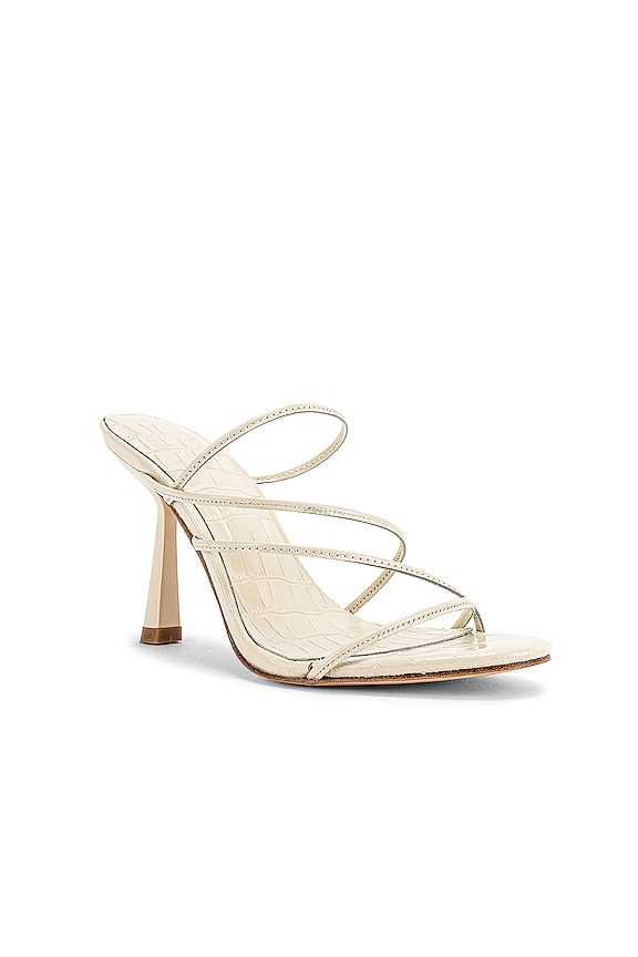 view 2 of 5 Violetta Heel in Bone White