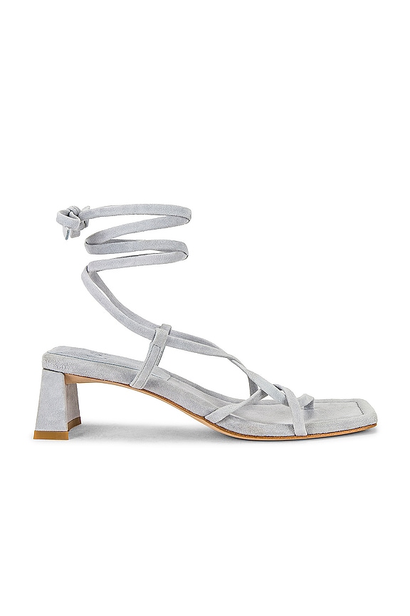 view 1 of 5 Loren Block Heel in Baby Blue