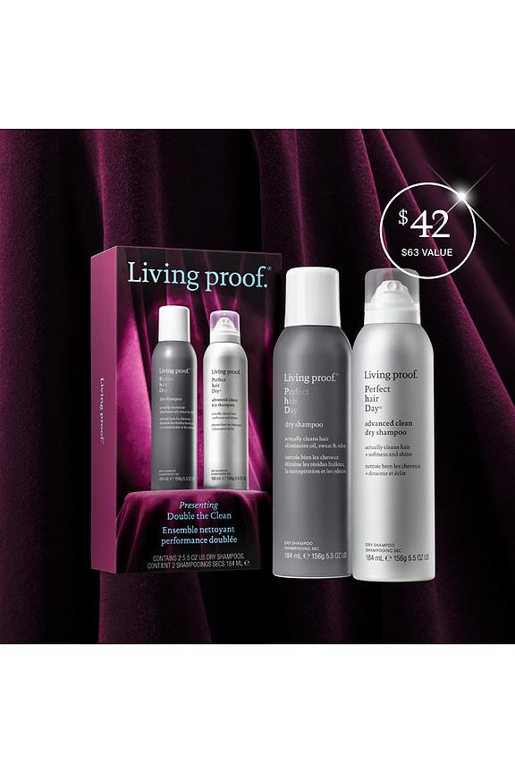 view 2 of 10 Presenting Double The Clean Dry Shampoo Duo in 