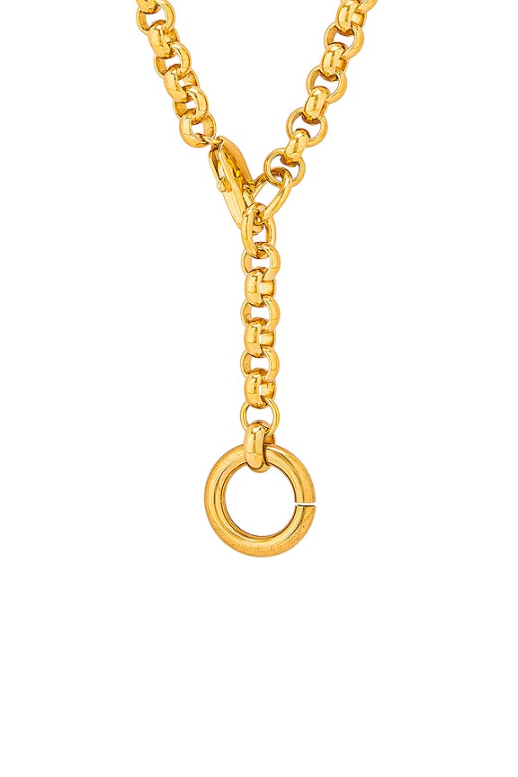 view 2 of 3 Rina Necklace in Brass