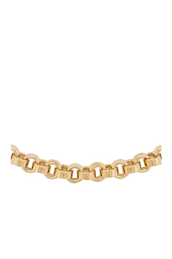 view 2 of 3 Carla Chain Necklace in Brass