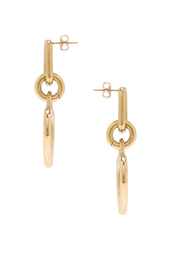 view 2 of 2 BOUCLES D'OREILLES in Brass