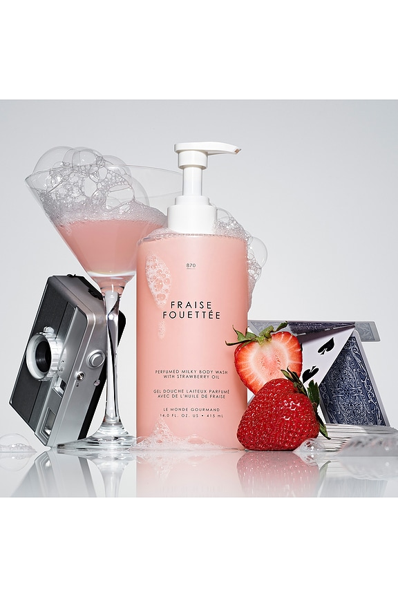 view 2 of 6 Fraise Fouette Perfumed Milky Body Wash in 