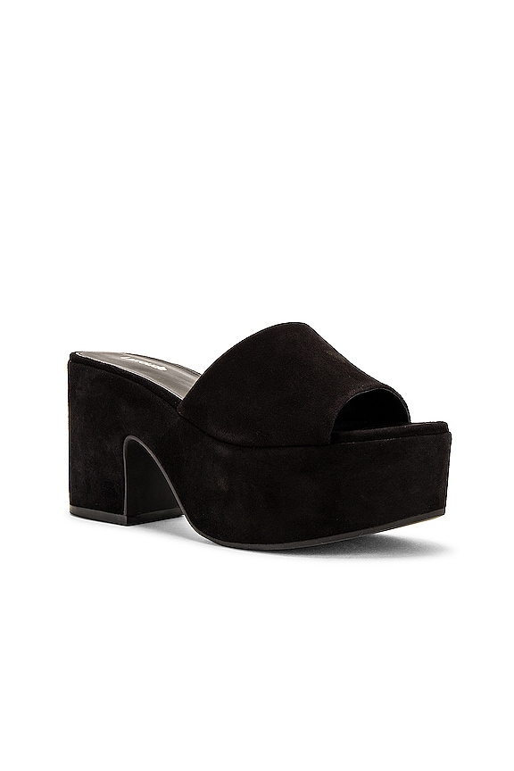 view 2 of 5 SANDALES COMPENSÉES THE MISO in Black