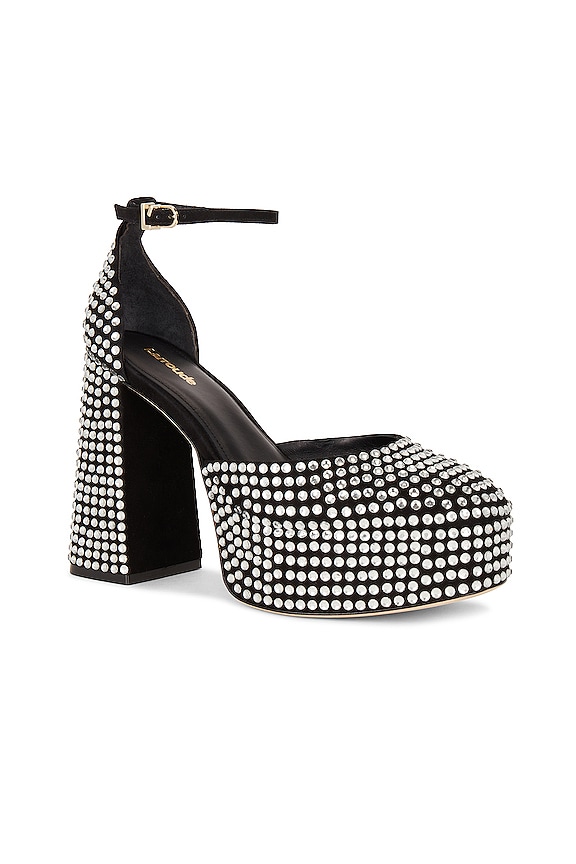 view 2 of 5 БОСОНОЖКИ ARI CRYSTAL in Black