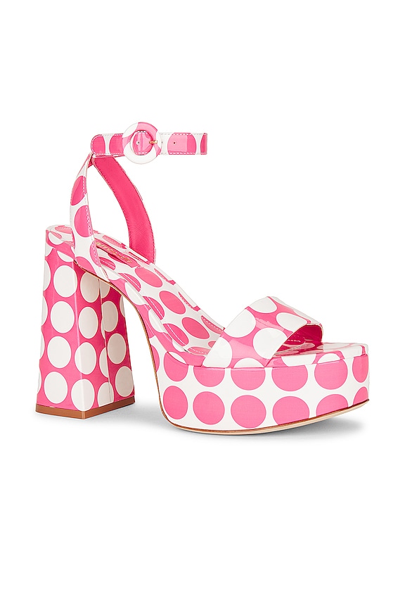 view 2 of 5 ESCARPINS DOLLY in White & Pink