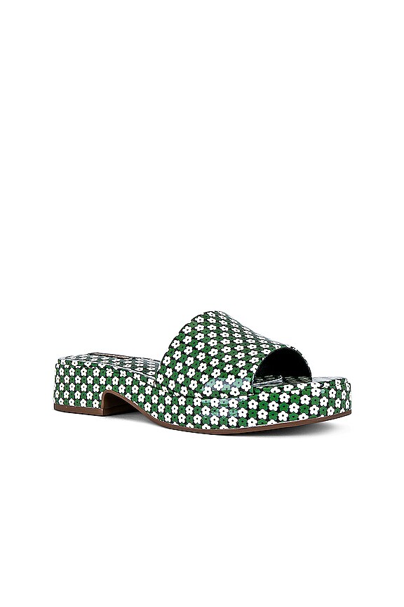 view 2 of 5 Athena Mule in Daisy Green