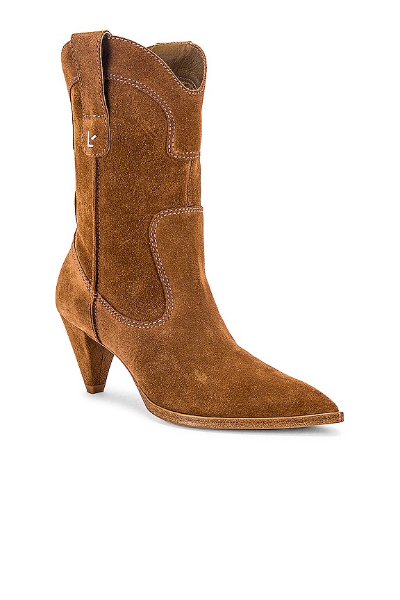 view 2 of 5 Thelma Bootie in Tobacco