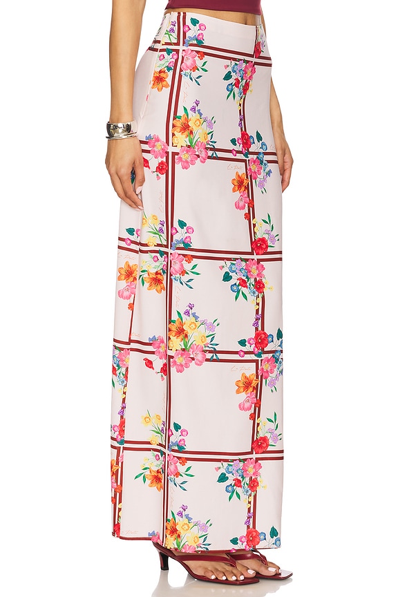 view 2 of 6 Juliet Skirt in Scarf Floral