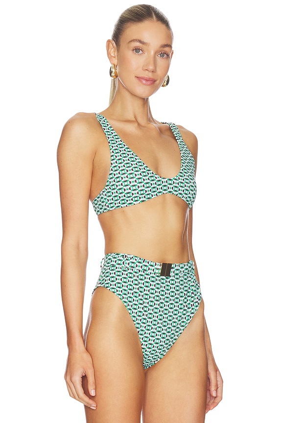 view 2 of 5 Kaleigh Top in Catamaran Geo Print