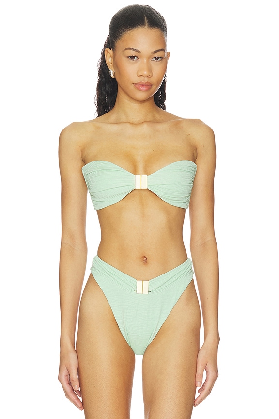 view 1 of 5 HAUT DE MAILLOT DE BAIN KATE in Misty Jade