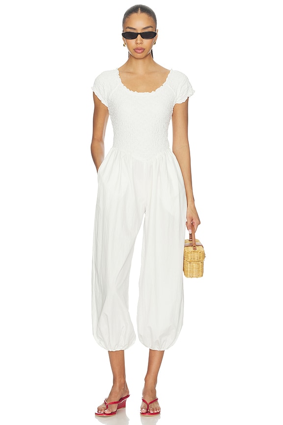 view 1 of 3 Goldie Jumpsuit in Chalk