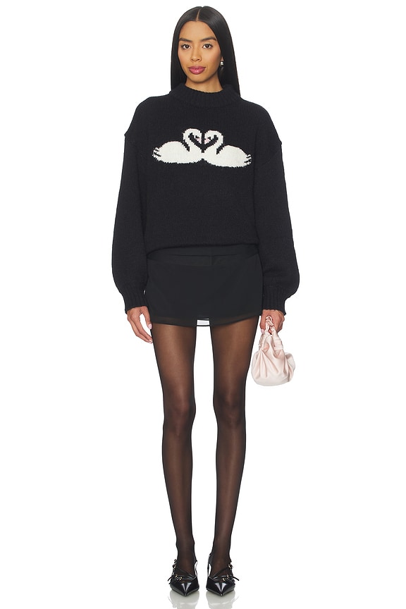 tears of swan セーター ニット 氣志團 Lisa Says Gah Cory Turtleneck in Swan | REVOLVE