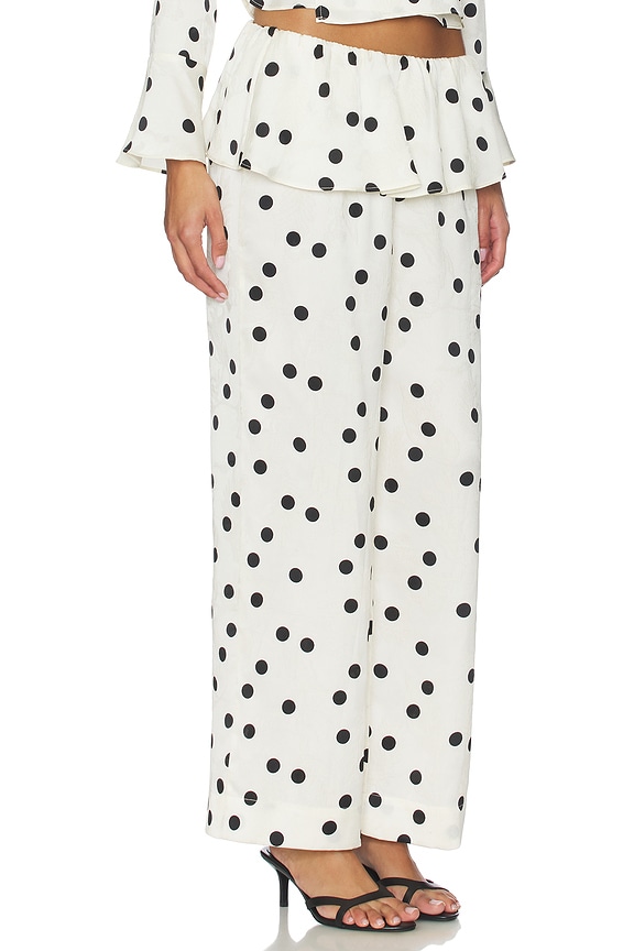 view 2 of 6 Renee Pant in White Dot