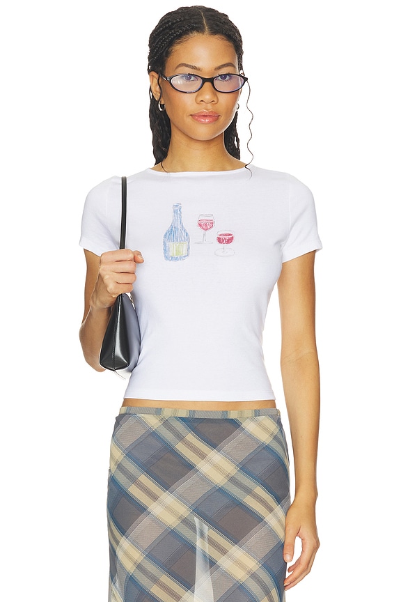 view 1 of 4 Alex Tee in Wine