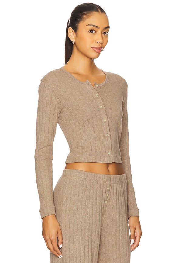 view 2 of 4 POINTELLE カーディガン in Beige Melange