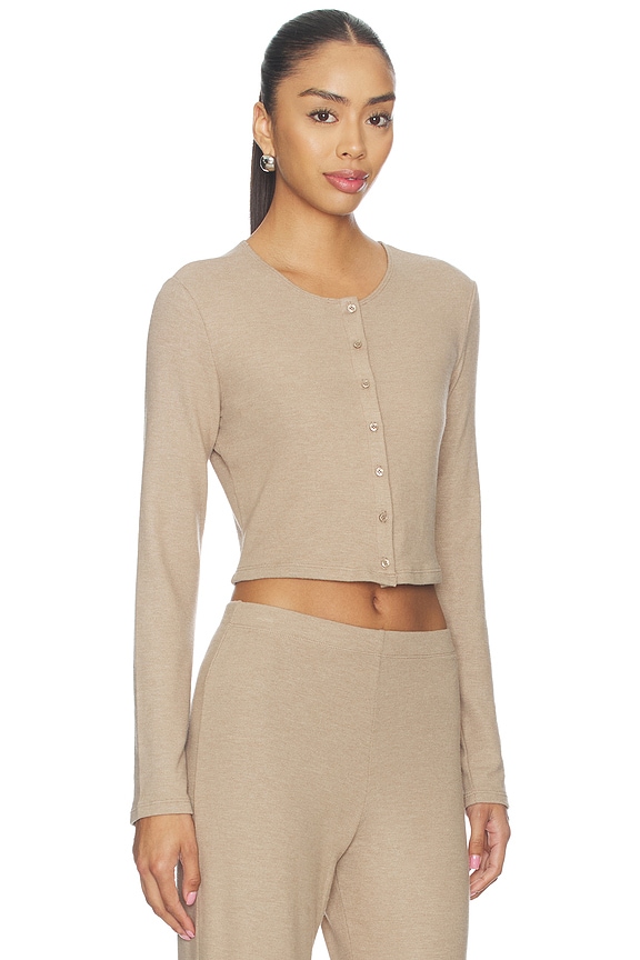 view 2 of 4 Lauren Crop Cardigan II in Sable