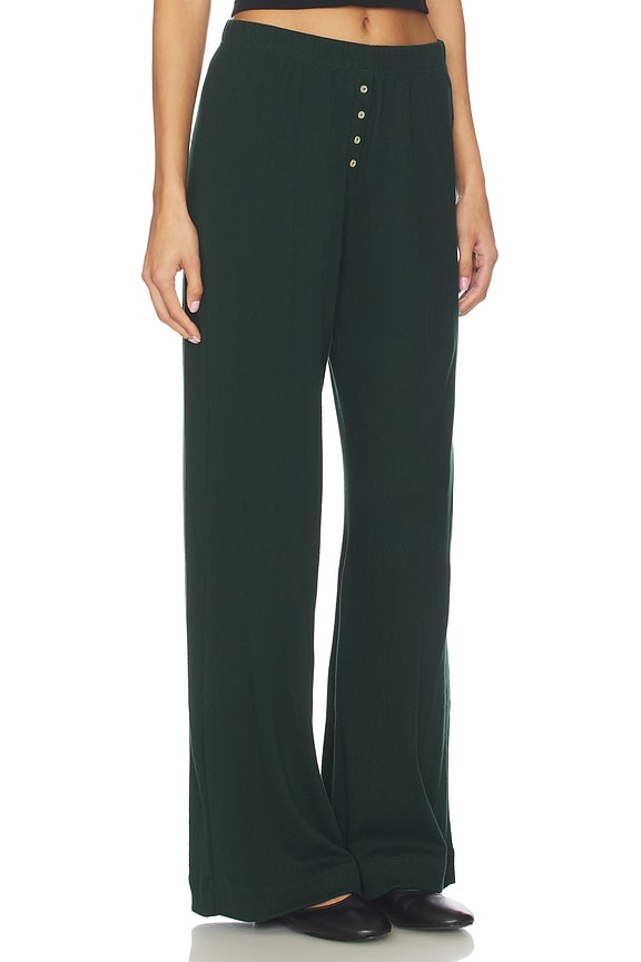 view 2 of 6 Pointelle Boxer Pant in Forest