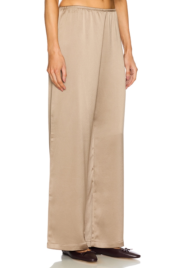 view 2 of 6 Barb Wide Leg Pant in Liquid Bronze