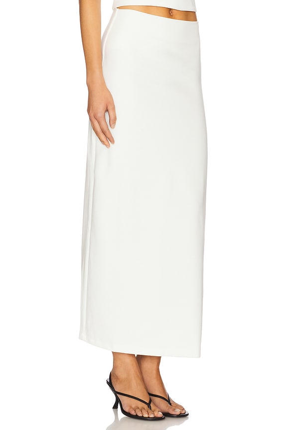 view 2 of 6 Rio Side Slit Skirt in Natural