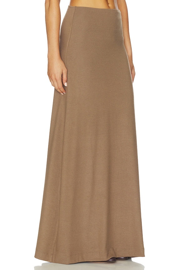 view 2 of 6 Lauren Maxi Skirt in Walnut