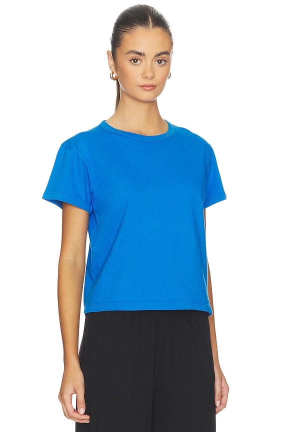 view 2 of 4 The Margo Tee in Leset Blue