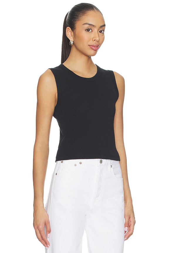 view 2 of 4 Nando Sleeveless Crew in Black