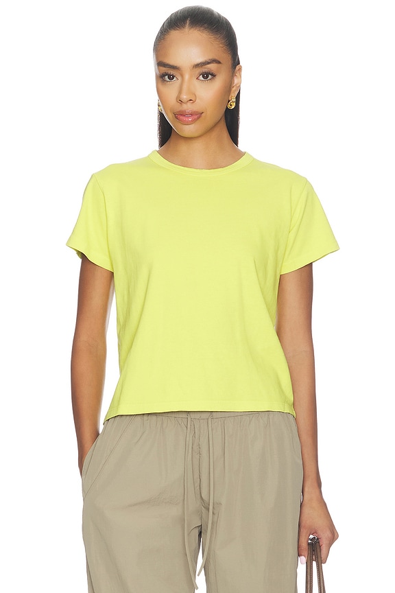 view 1 of 4 The Margo Tee in Chartreuse