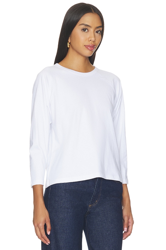 view 2 of 4 Margo Baseball Tee in White