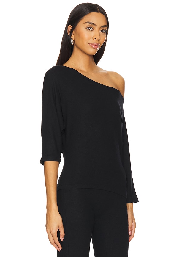 view 2 of 4 Lauren Off Shoulder Top in Black