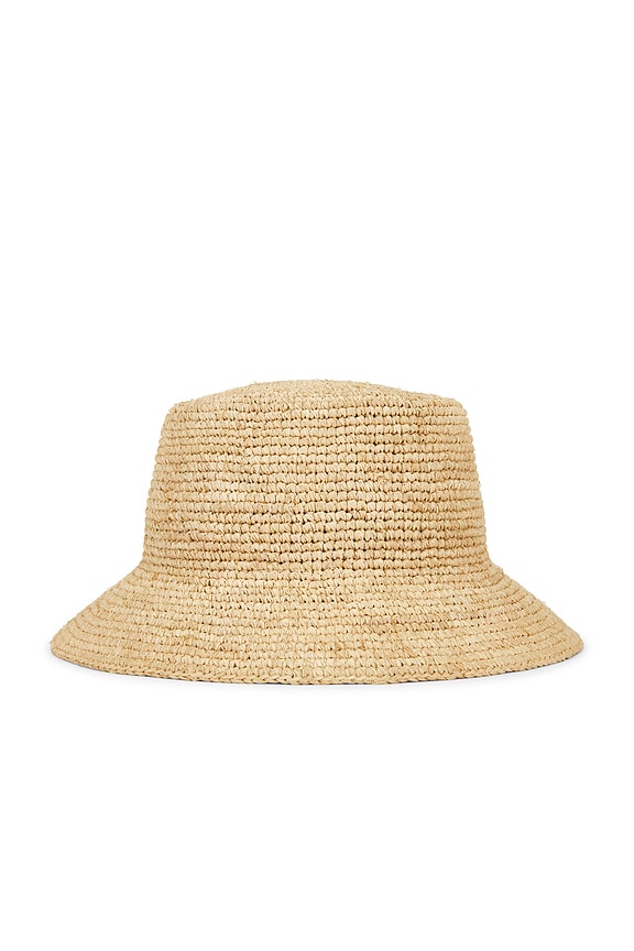 view 1 of 2 Little L Kids Isadora Mini Bucket Hat in Natural
